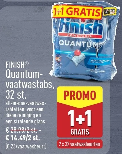 Quantumvaatwastabs, 32st.