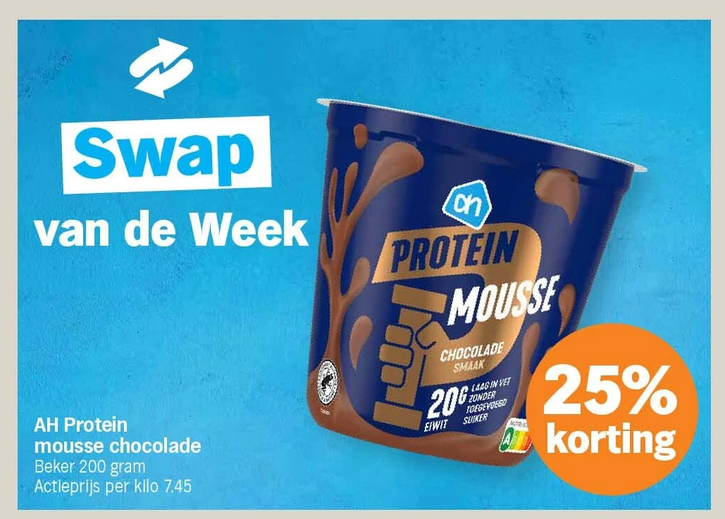 AH Protein mousse chocolade