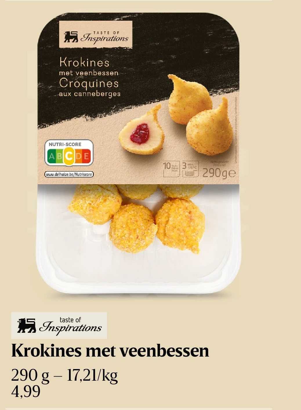 Krokines met veenbessen