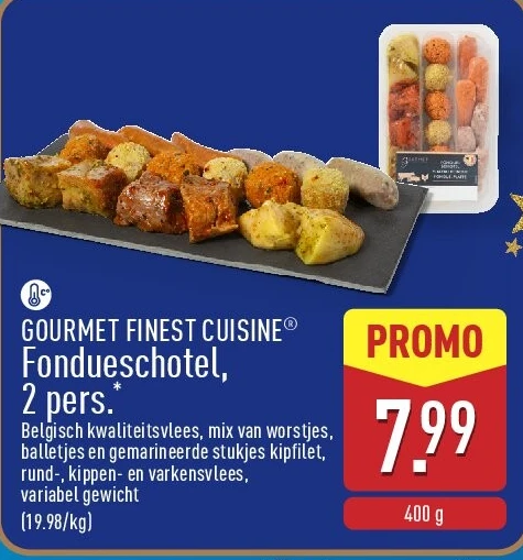 Fondueschotel, 2pers.