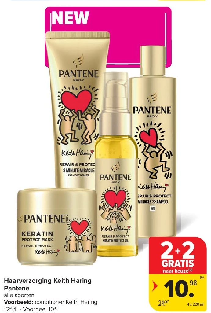 Haarverzorging Keith Haring Pantene