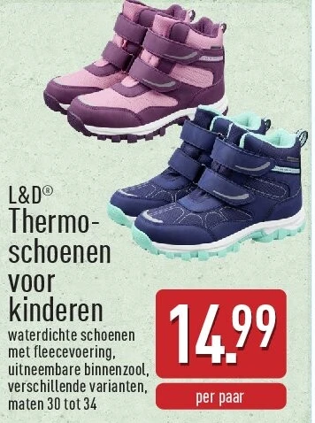 Thermo schoenen voor kinderen
