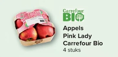 Appels Pink Lady Carrefour Bio