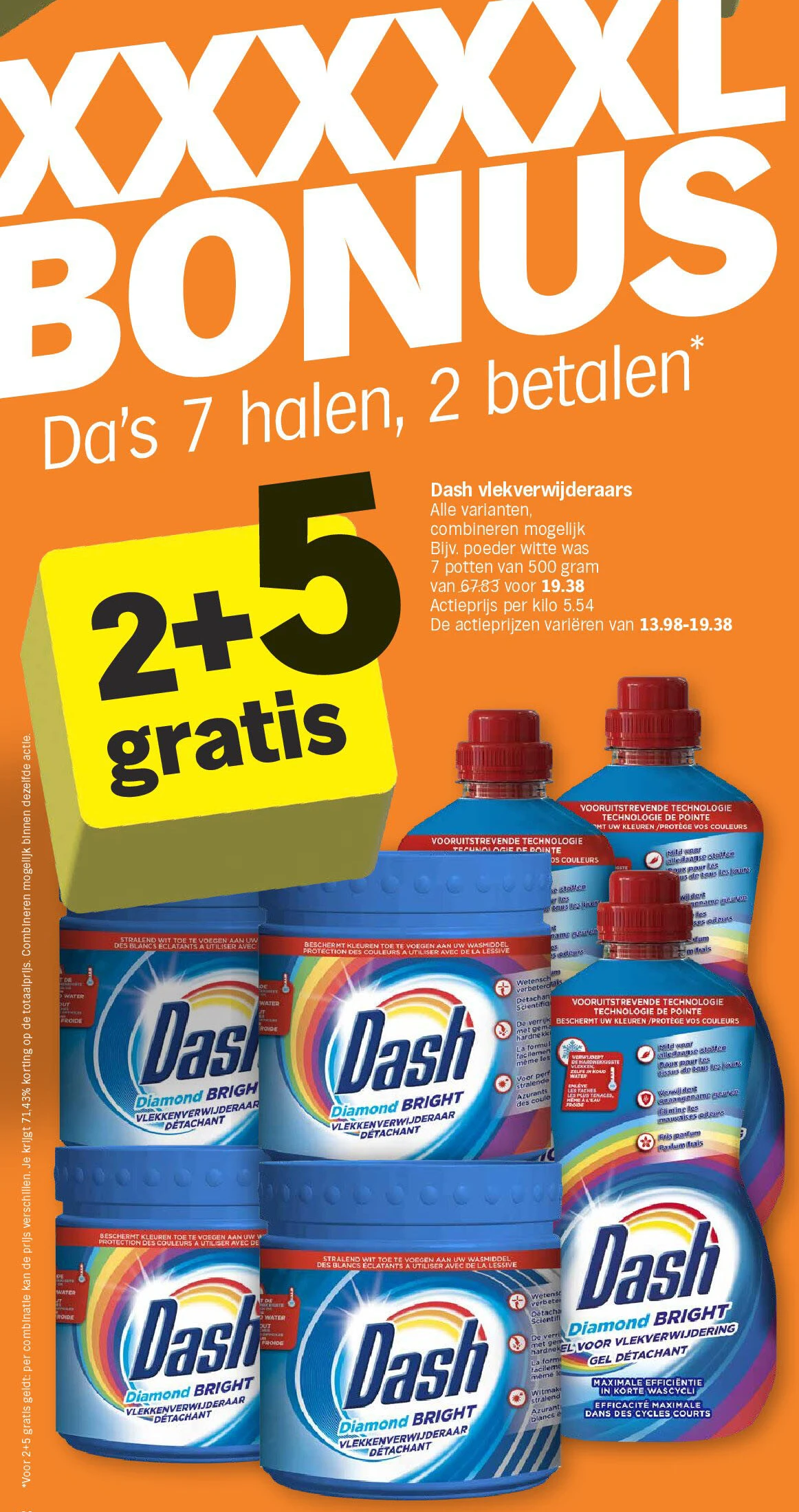 Dash vlekverwijderaars