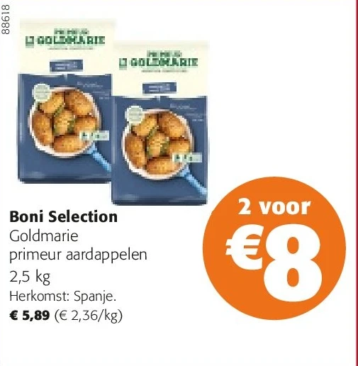 Boni Selection Goldmarie primeur aardappelen 2,5 kg