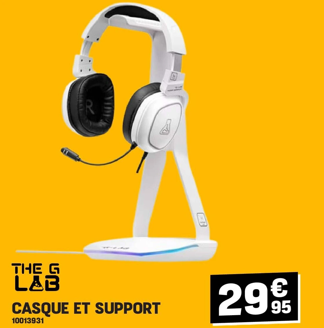 CASQUE ET SUPPORT