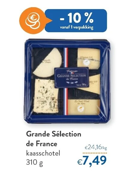 Grande Sélection de France kaasschotel 310 g