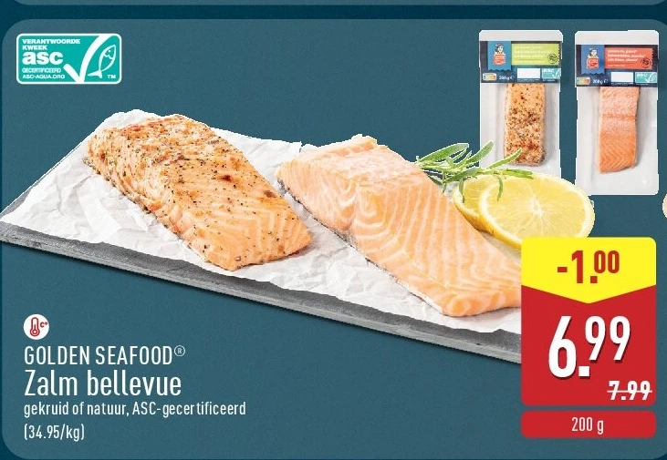 Zalm bellevue