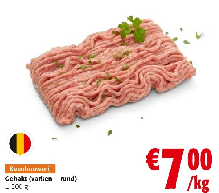 Gehakt (varken + rund)