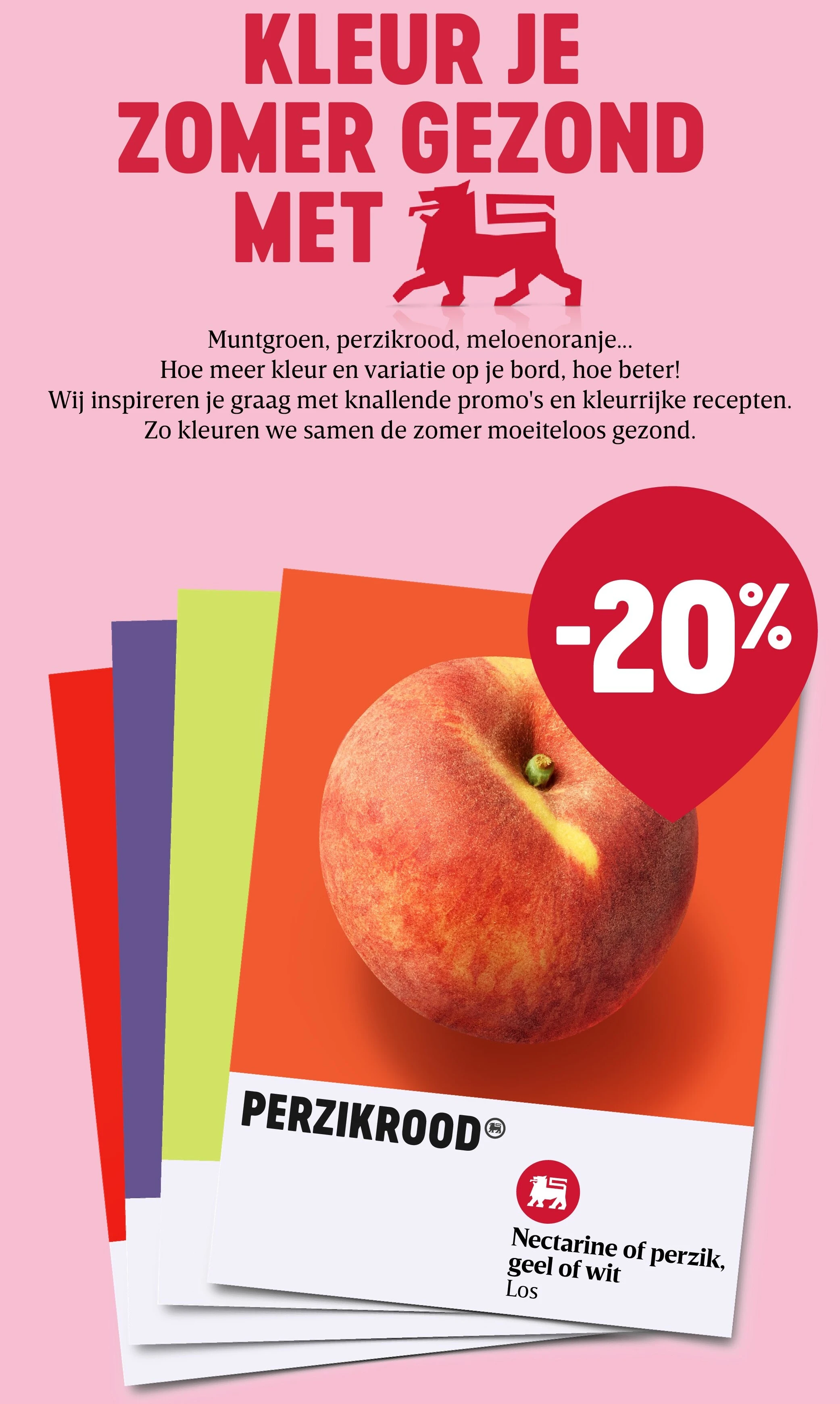 Nectarine of perzik, geel of wit