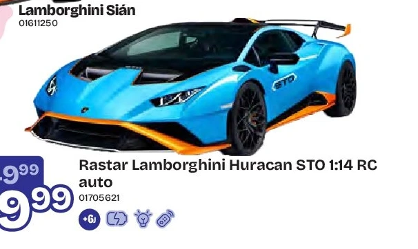 Rastar 1:14 RC auto’s Rastar Lamborghini Huracan STO 1:14 RC auto