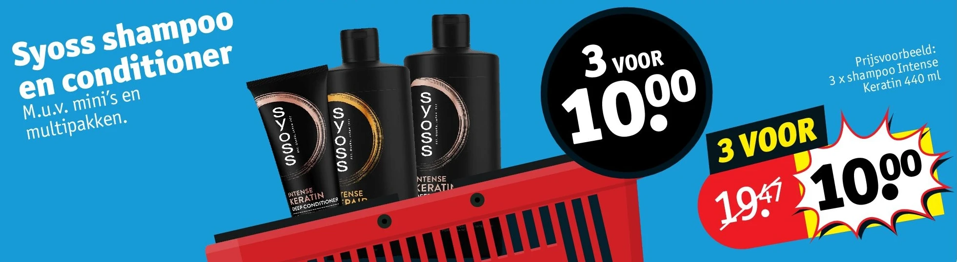 Syoss shampoo en conditione