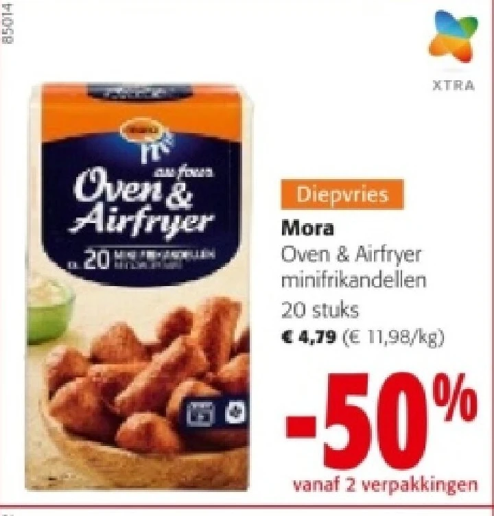 Mora Oven & Airfryer minifrikandellen 20 stuks