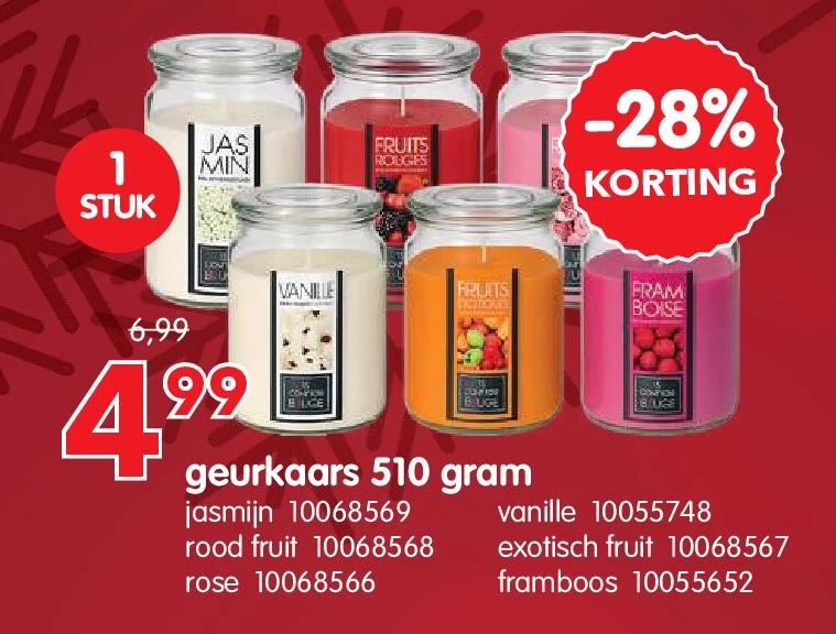 geurkaars 510 gram