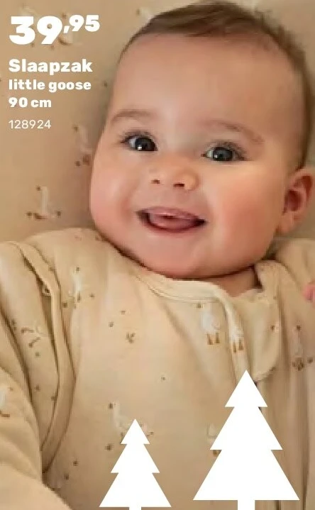 Slaapzak little goose 90 cm