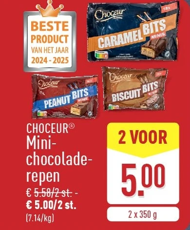Mini­ chocolade­ repen
