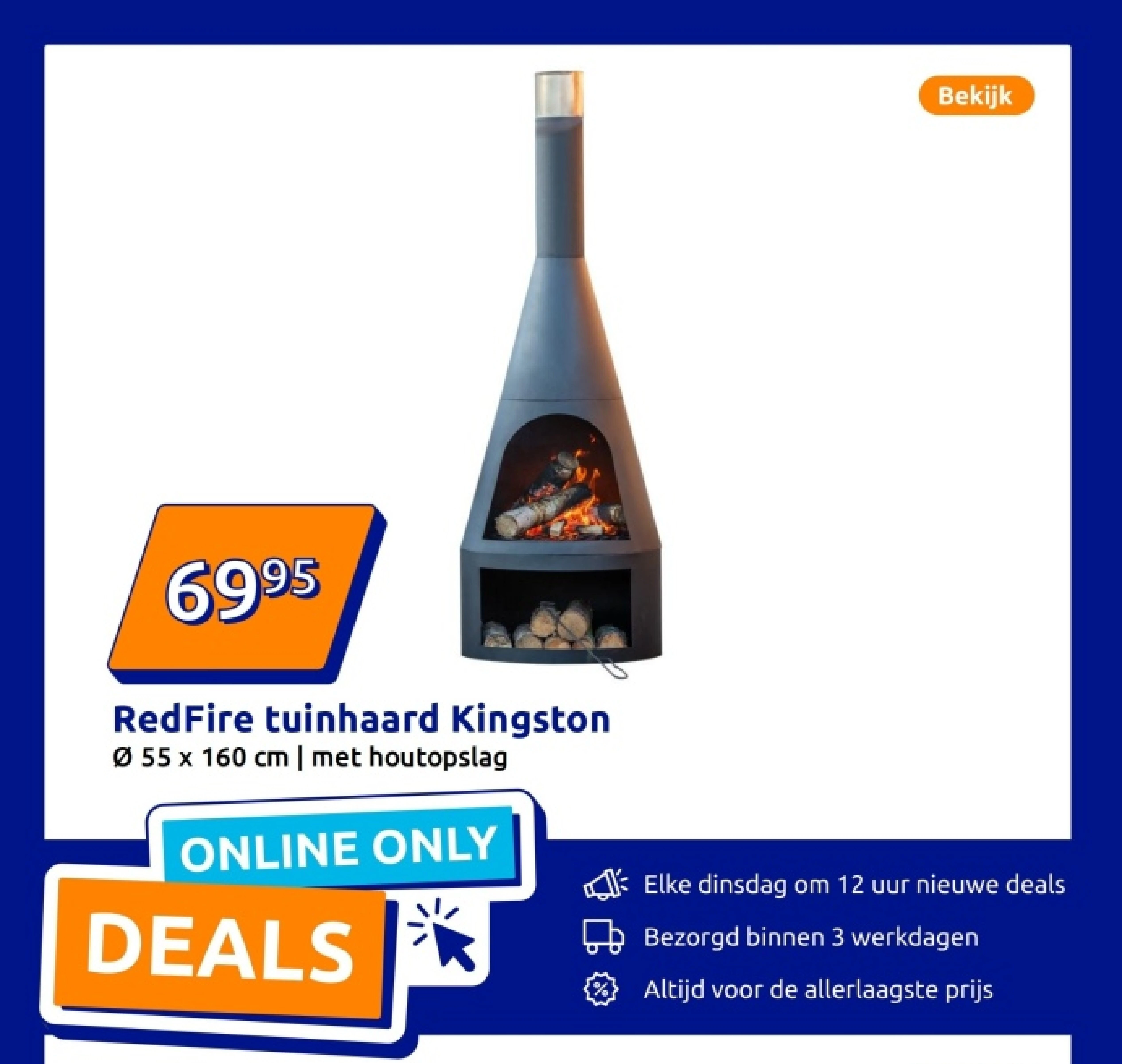 RedFire tuinhaard Kingston