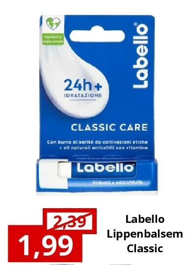 Labello Lippenbalsem 1,99 Classic