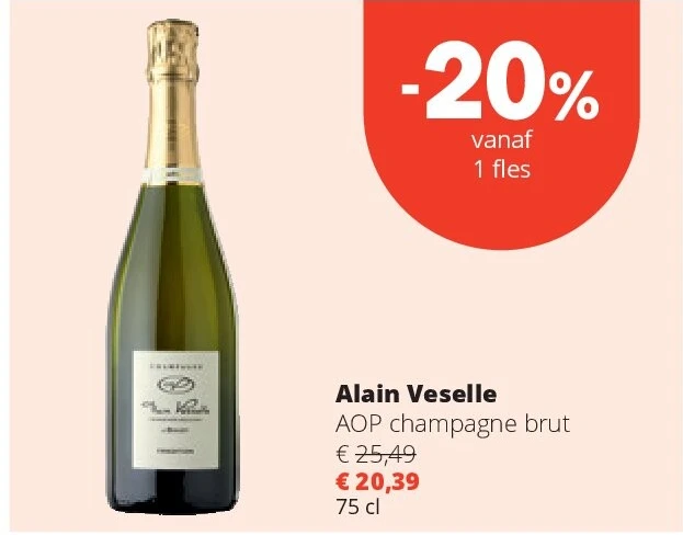 Alain Veselle AOP champagne brut