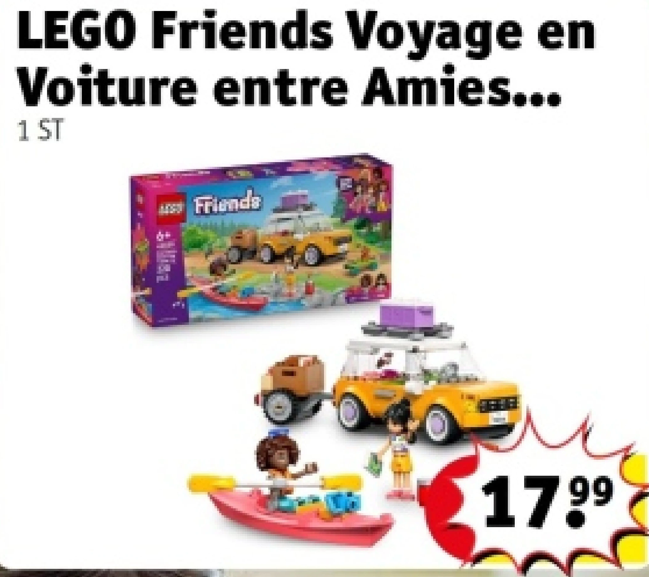 LEGO Friends Voyage en Voiture entre Amies 42659
