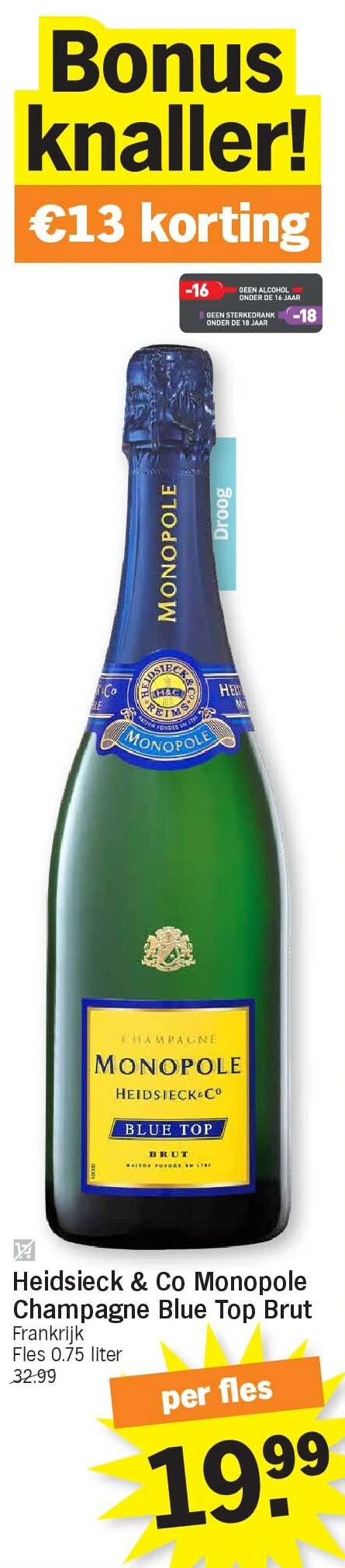 Heidsieck & Co Monopole Champagne Blue Top Brut