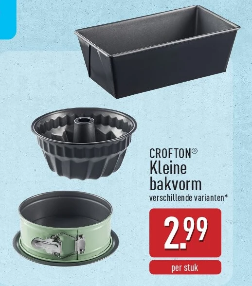 Kleine bakvorm