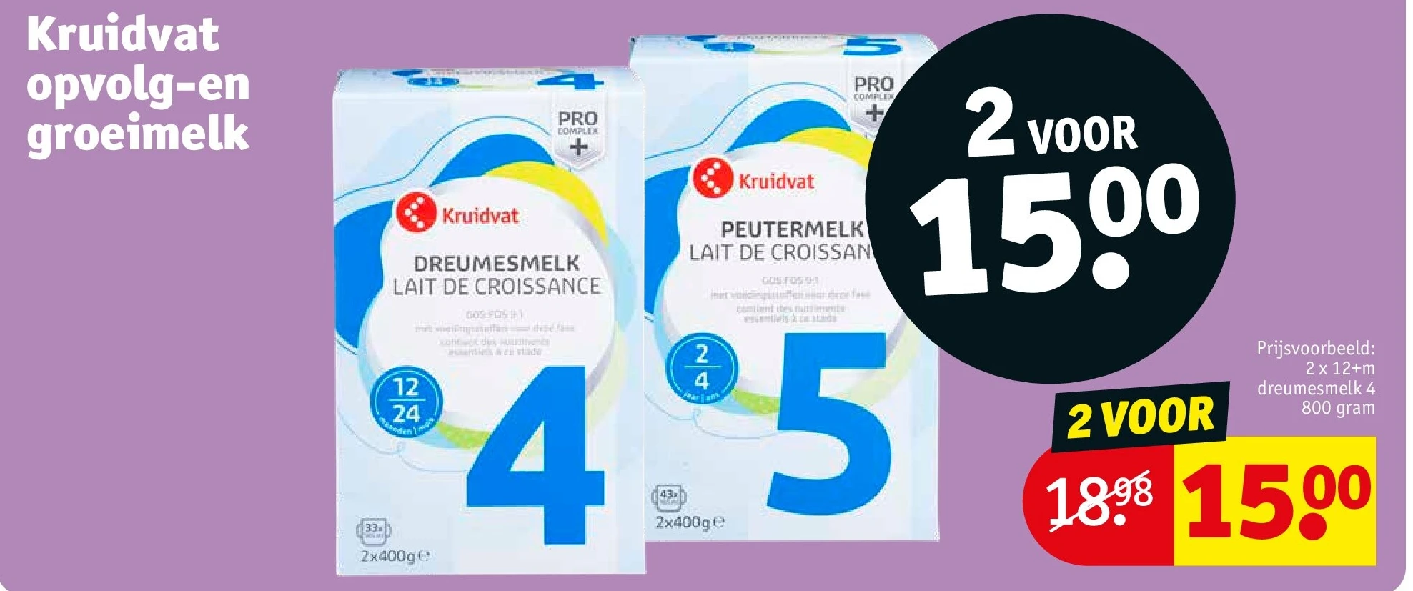 Kruidvat opvolg-en groeimelk