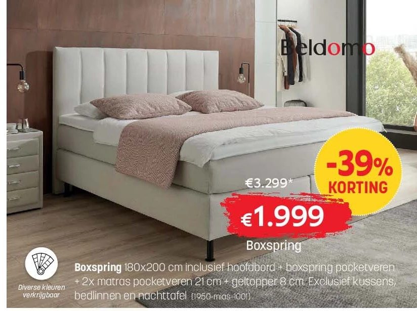 Boxspring 180x200 cm