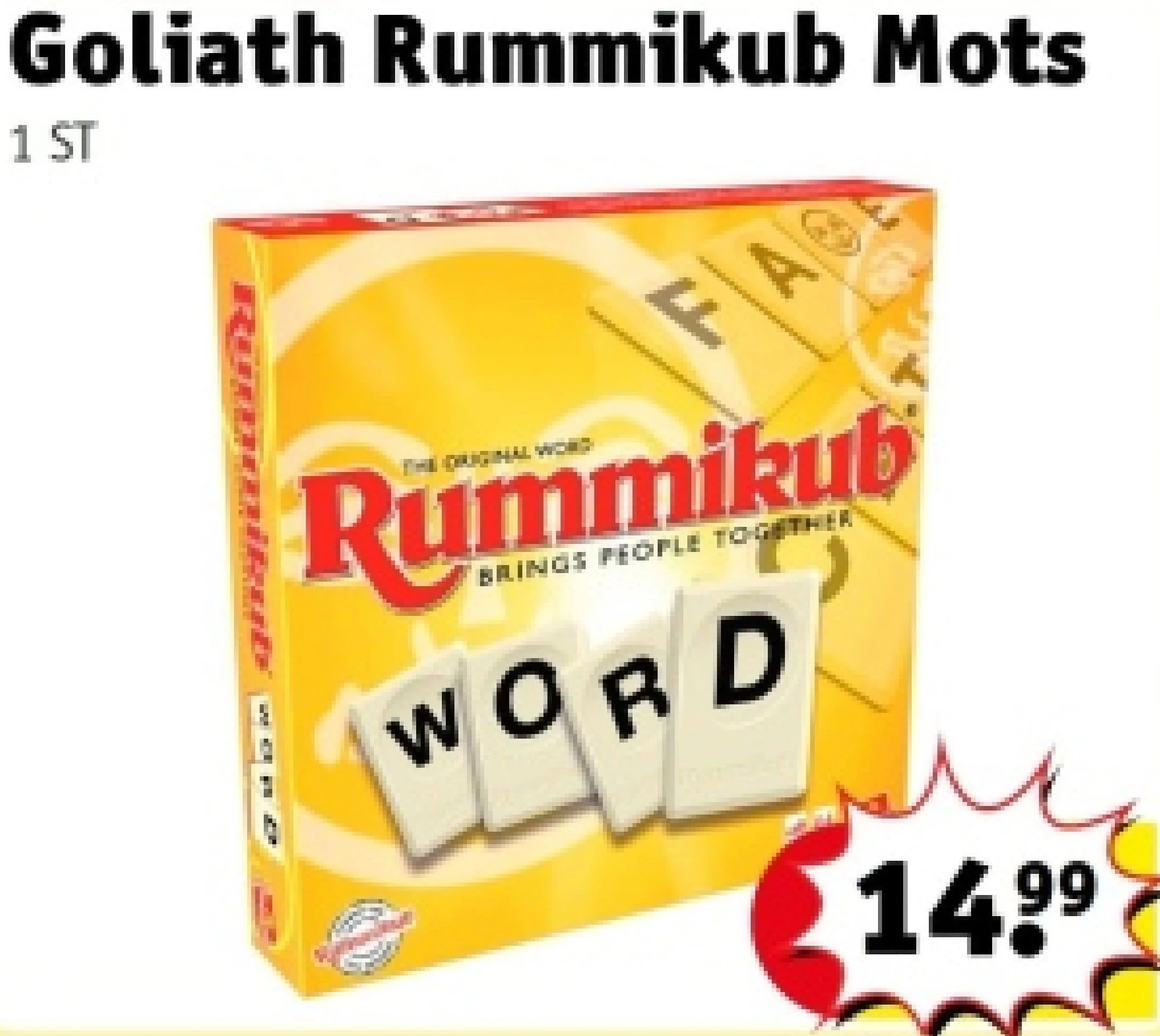 Goliath Rummikub Mots