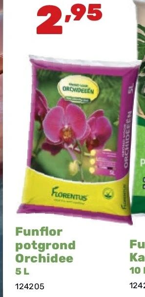 Funfl or potgrond Orchidee 5 L