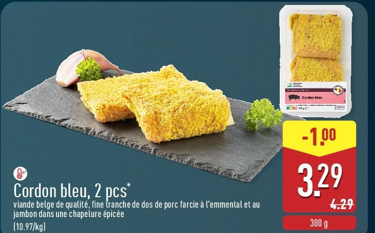 Cordon bleu, 2pcs
