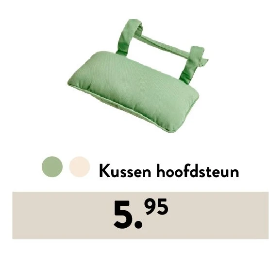 Kussen hoofdsteun