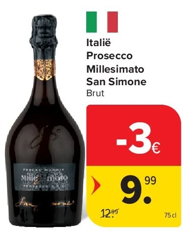 Italië Prosecco Millesimato San Simone