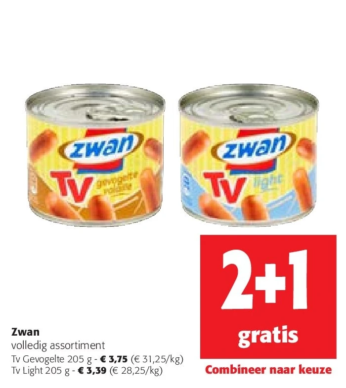 Zwan Tv Gevogelte 205 g
