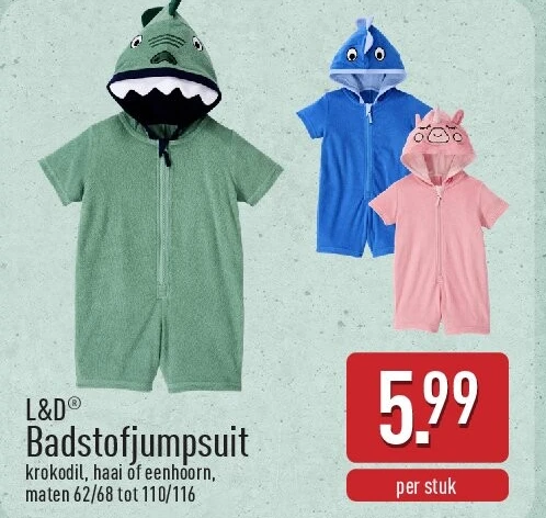 Badstofjumpsuit