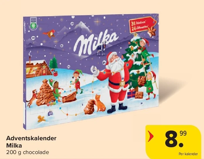 Adventskalender Milka