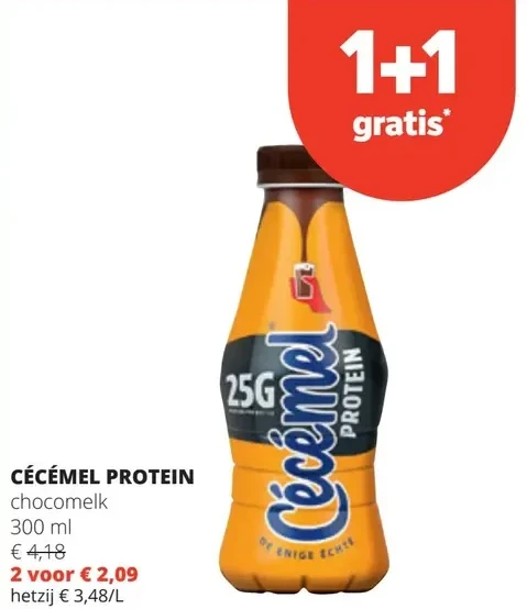 CÉCÉMEL PROTEIN chocomelk 300 mli