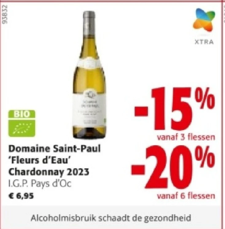 Domaine Saint-Paul 'Fleurs d'Eau' Chardonnay 2023