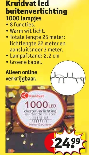 Kruidvat led buitenverlichting