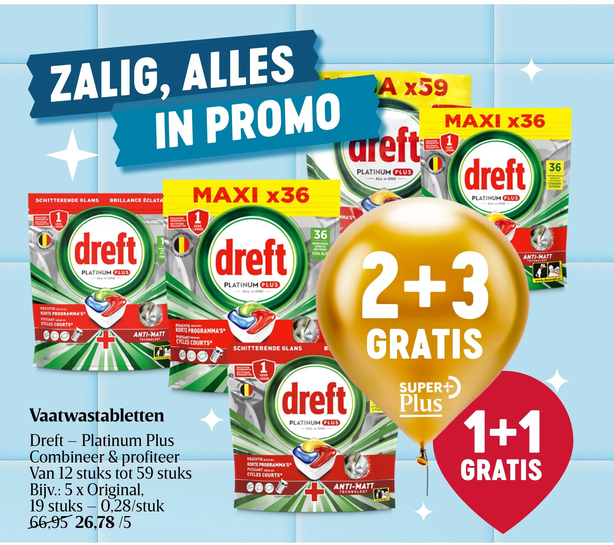 Vaatwastabletten