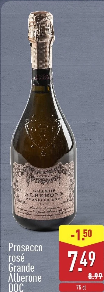Prosecco rosé Grande Alberone DOC