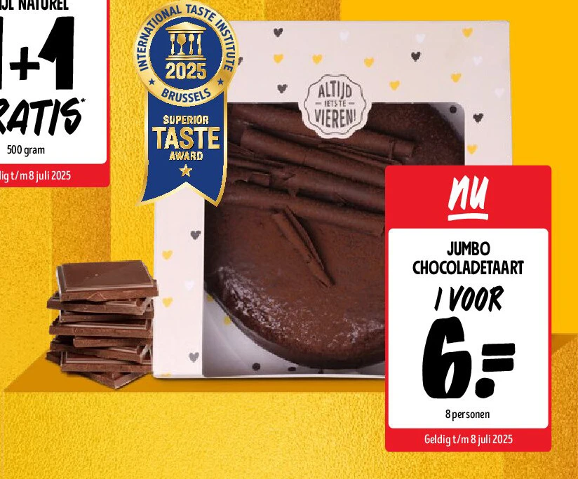 Jumbo chocoladetaart