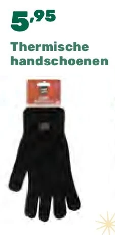Thermische handschoenen