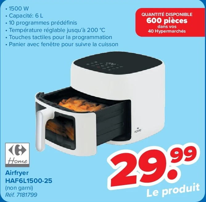 Airfryer HAF6L1500-25