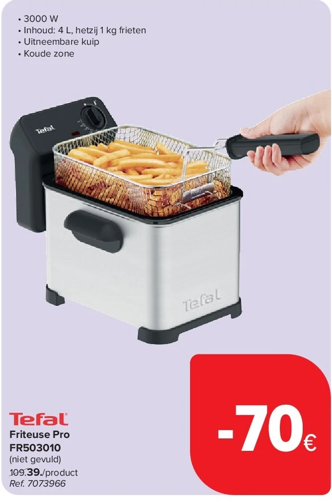 Friteuse Pro FR503010