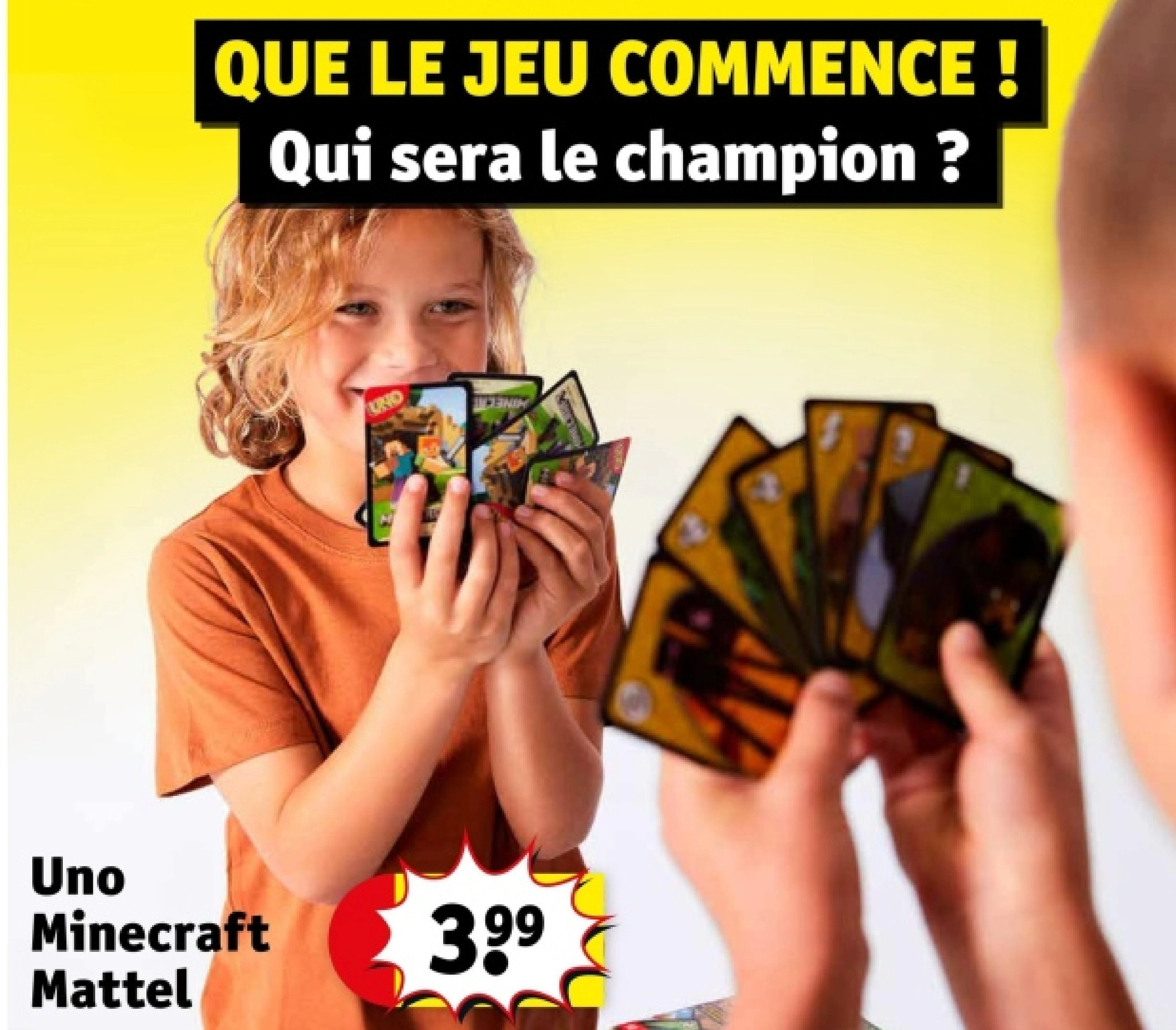 Uno Minecraft Mattel