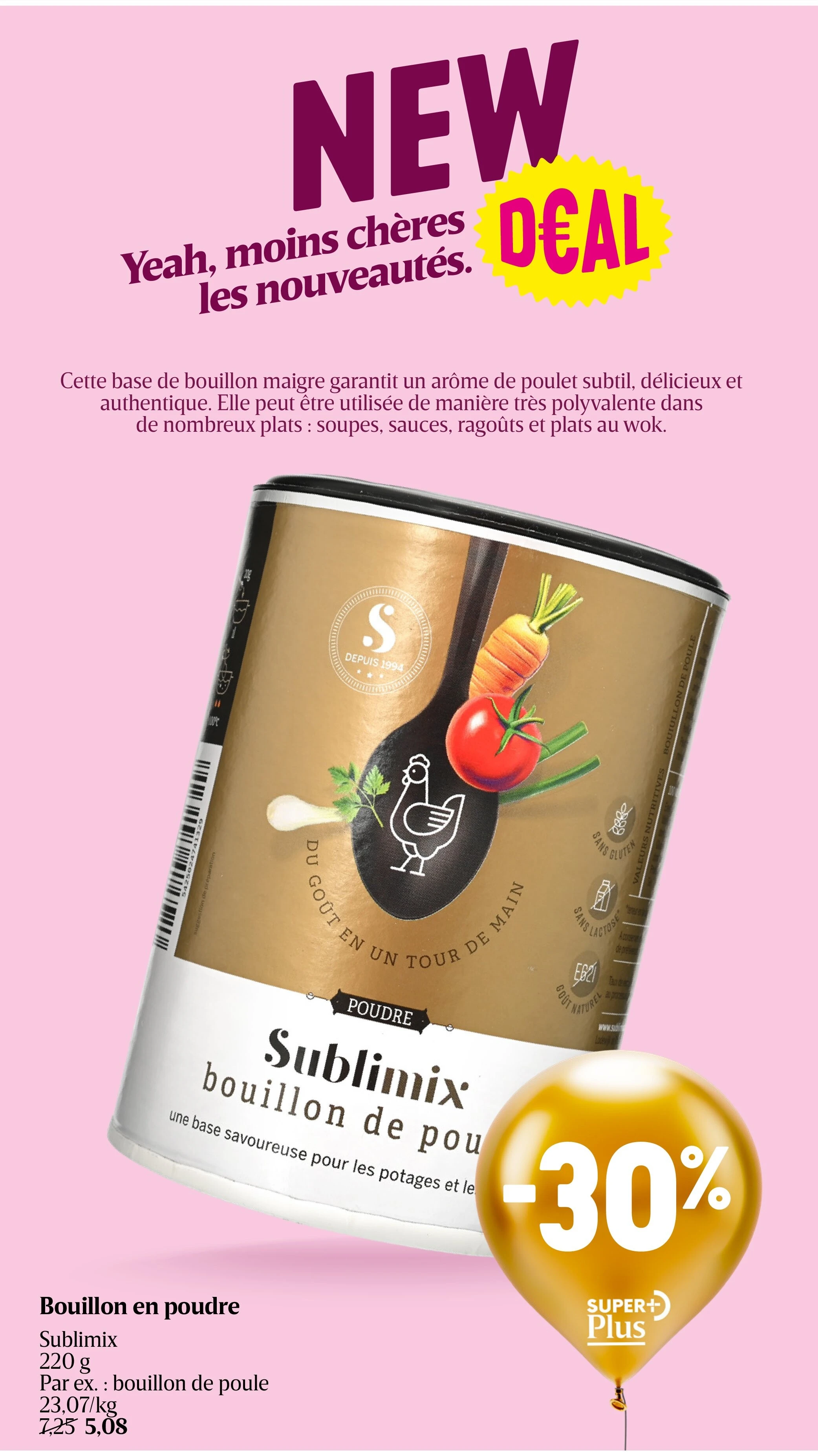 Bouillon en poudre