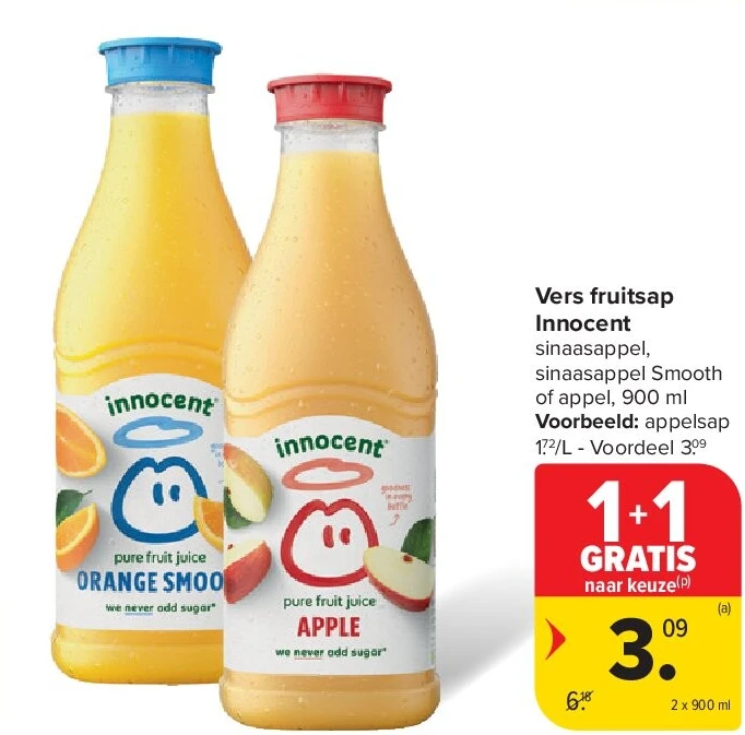 Vers fruitsap Innocent