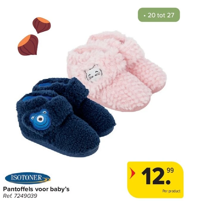 Pantoffels voor baby’s