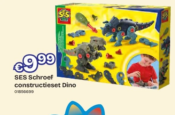 SES Schroef constructieset Dino
